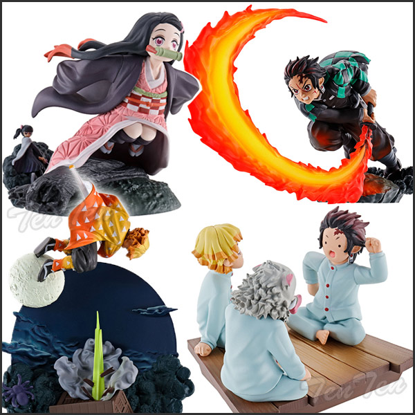 楽天市場】鬼滅の刃 フィギュア 鬼滅の刃 情景乃箱 其の壱の編 全4種