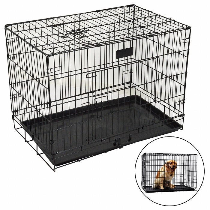 中古犬用ケージ ホワイト 78x56x70cm 中古犬用ケージ ホワイト 78x56x70cm