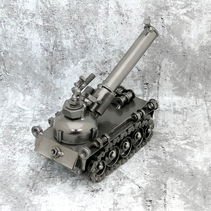 楽天市場】アメリカン雑貨 アイアンオブジェ インテリア 置物 戦車模型