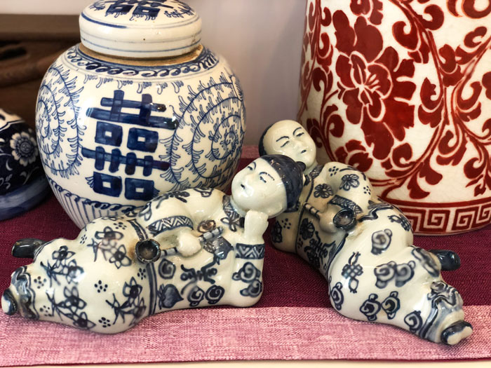 楽天市場】【送料無料】シノワズリ 官吏 マンダリンおじさん 人形 2体
