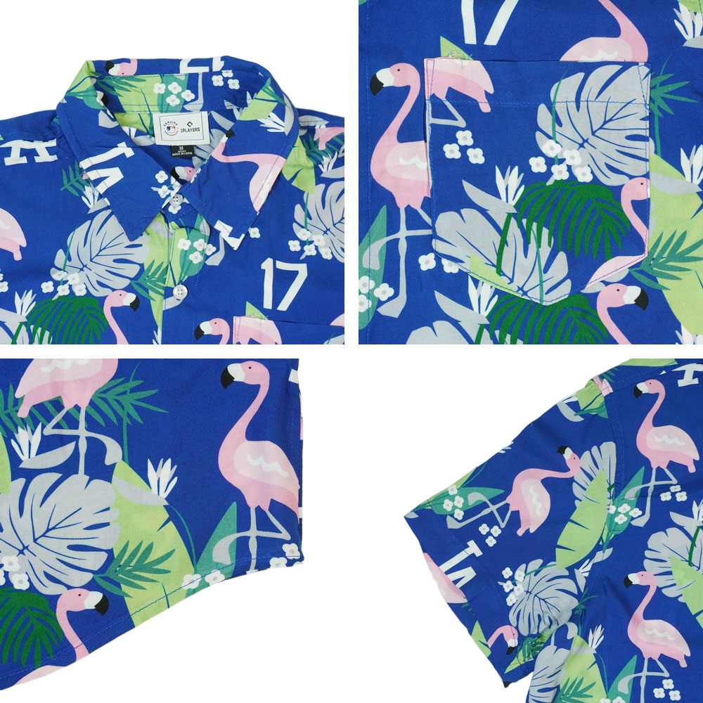 7/1レア限定品スタジアム配布品 ドジャース アロハシャツ 大谷 7/1レア