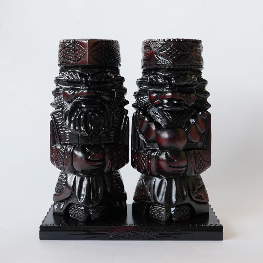 置物】ニポポ特彫 10号 | アイヌ工芸 北海道アイヌ木彫り (ニポポ)