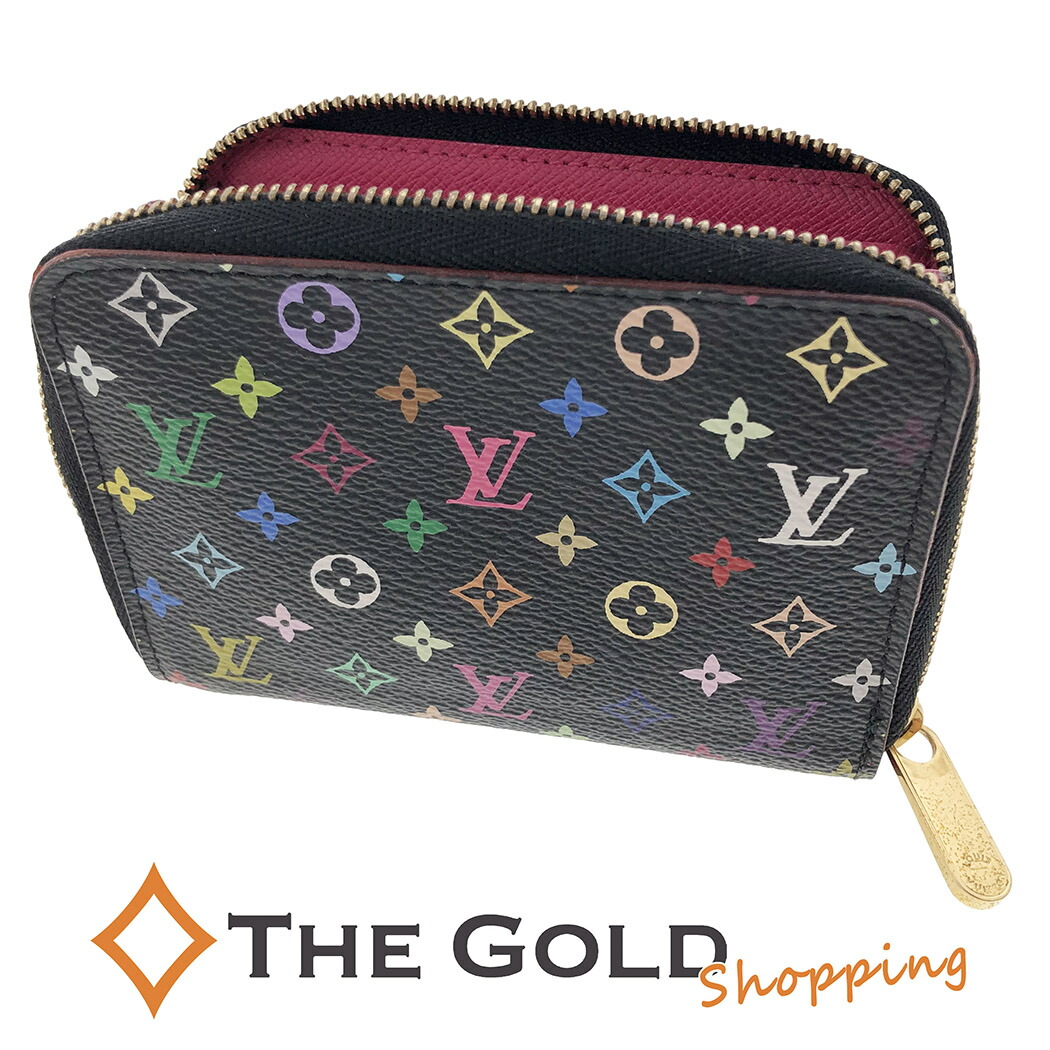 本日10時迄値下げセール♡Louis Vuitton マルチカラー 二つ折り財布