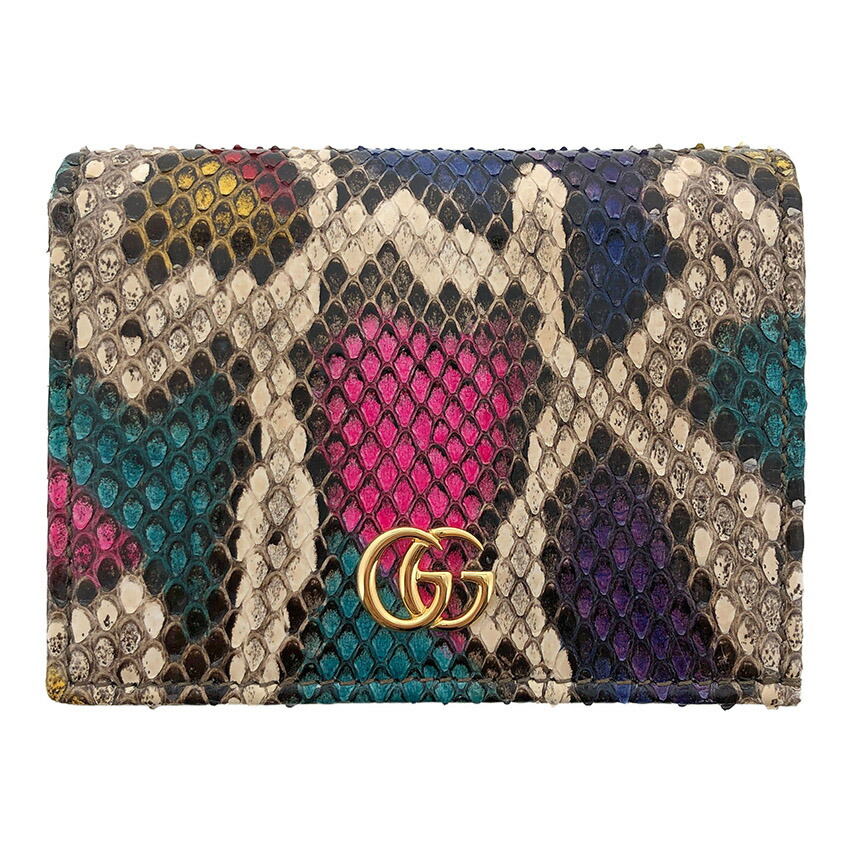 GUCCI パイソン柄 二つ折り財布 楽天市場】gucci 財布 パイソン 二