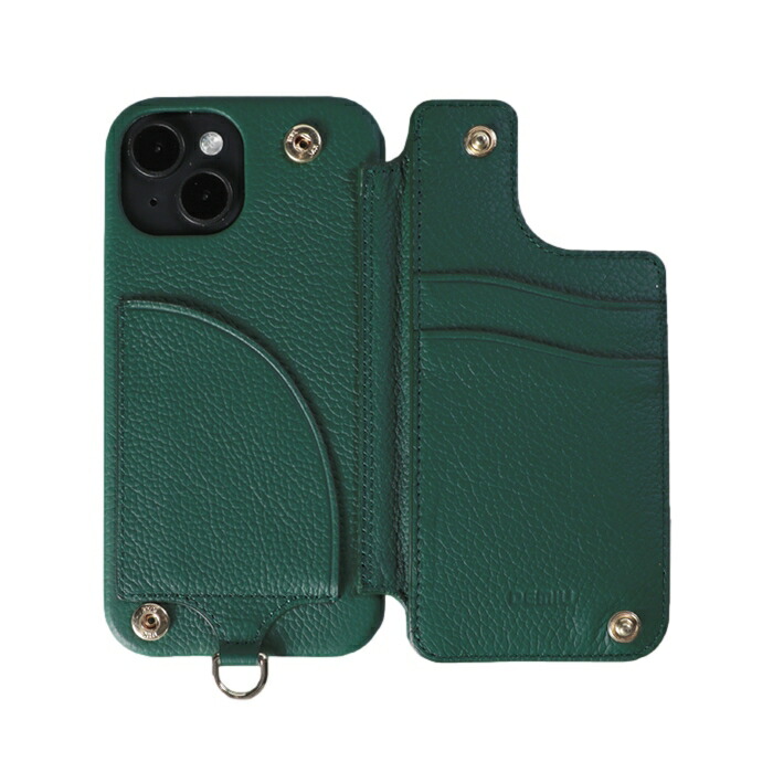 DEMIU デミュウ 箱入りiPhone 15pro グリーン DEMIU デミュウ 箱入り