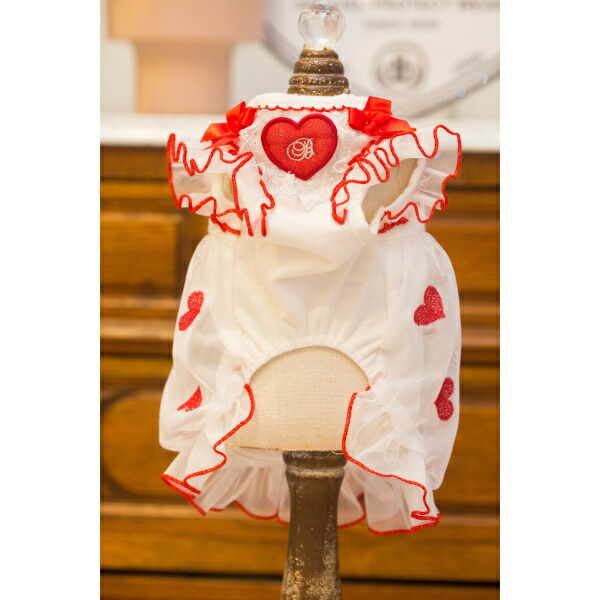 楽天市場】ブルブブ BUL BU-BU ハートバルーンO/P【小型犬 犬服 ウエア