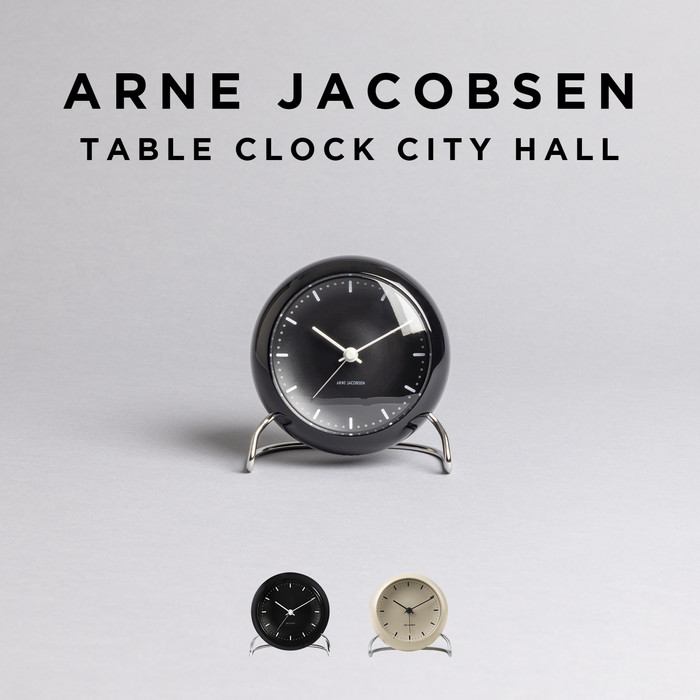 楽天市場】ARNE JACOBSEN TABLE CLOCK ROMAN アルネ ヤコブセン