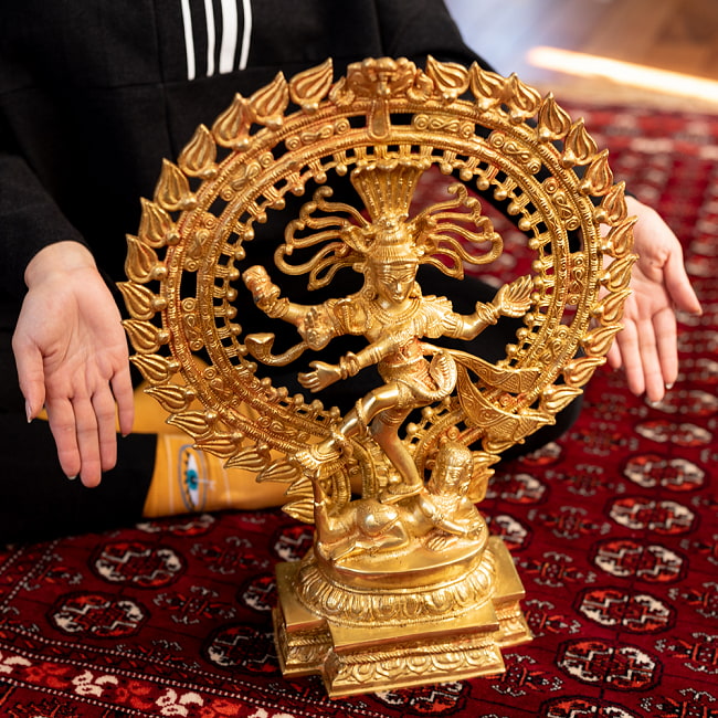 ナタラージャ（シヴァ神）像 金属製 約9.5cm ー インドの小さな神さま