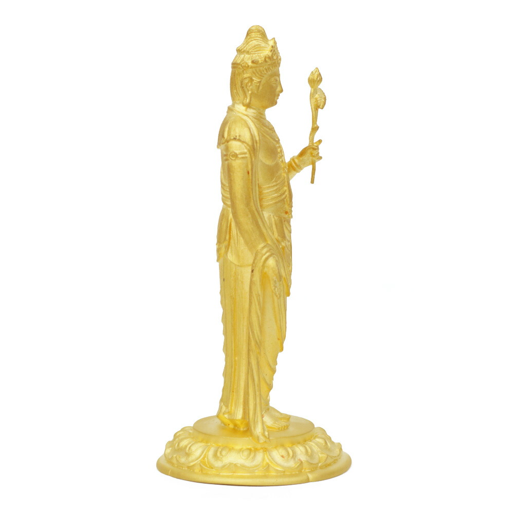 楽天市場】K24 仏像 観音菩薩 観音様 雲刀 純金 置物 320.8g 開運