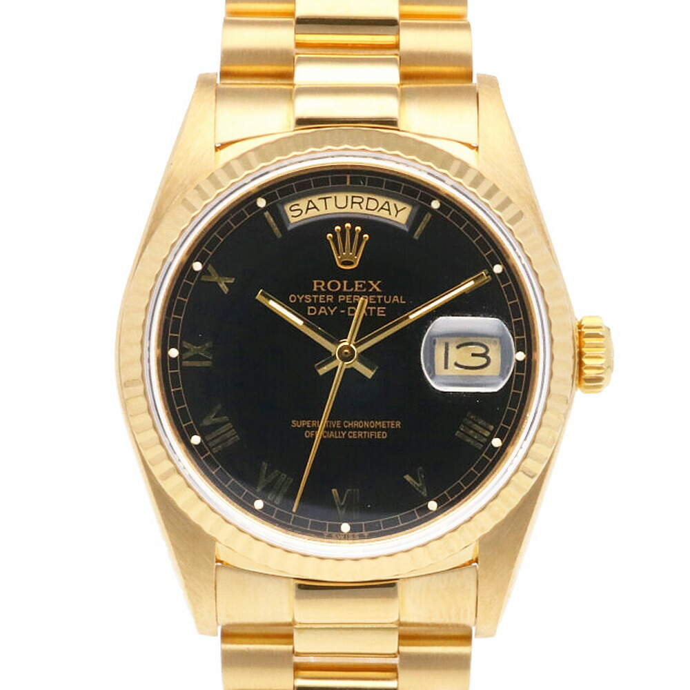 楽天市場】【送料無料】【中古】 ROLEX ロレックス K18YG 腕時計