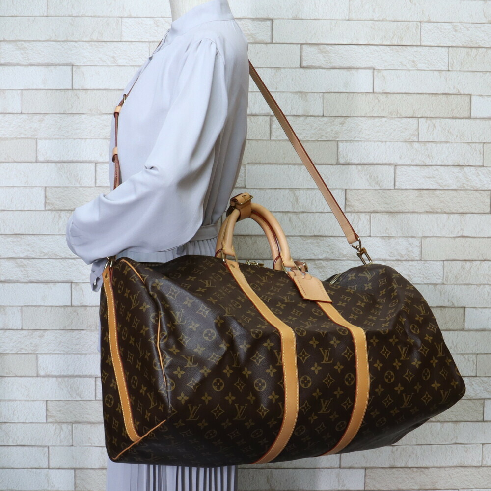 ルイヴィトン モノグラム キーポル55 LOUIS VUITTON(ルイヴィトン