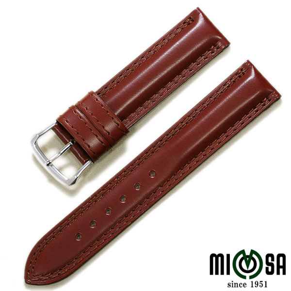 楽天市場】時計ベルト MIMOSA ミモザ AT カーフ 牛革 本革 16mm 17mm