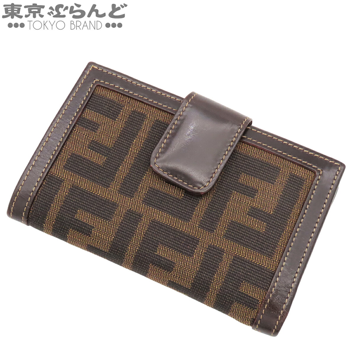 楽天市場】fendi ズッカ柄 二つ折り財布の通販