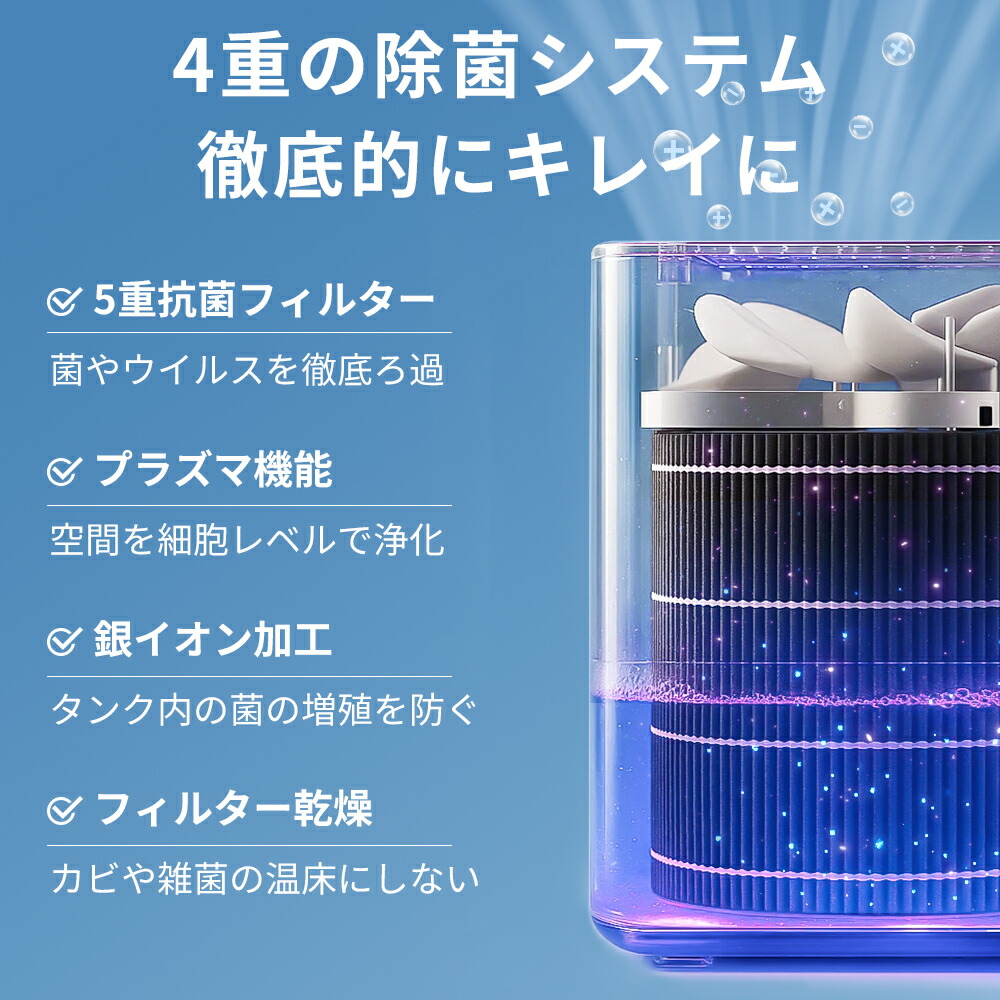 楽天市場】＼クーポン+P10倍で8,910円／【週間1位】AI自動調湿 5L 気化