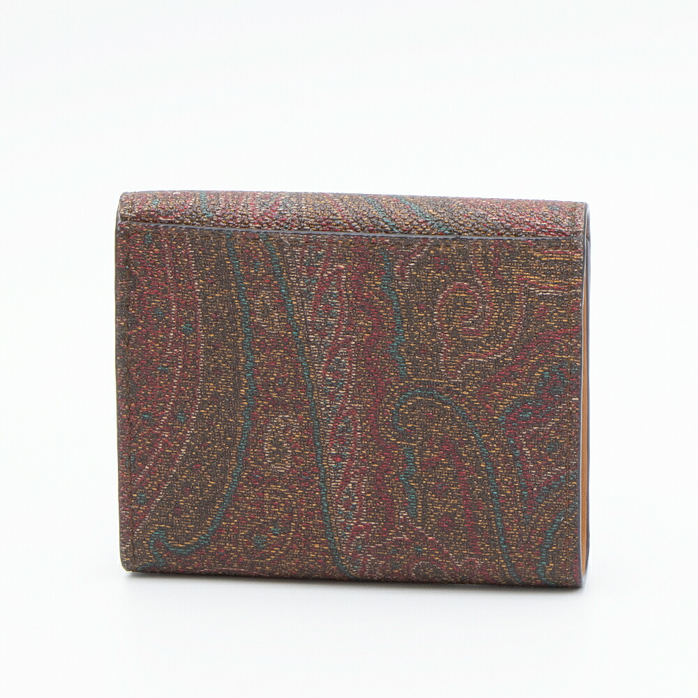 楽天市場】エトロ ETRO 2つ折り財布(小銭入れ付き) ブラウン