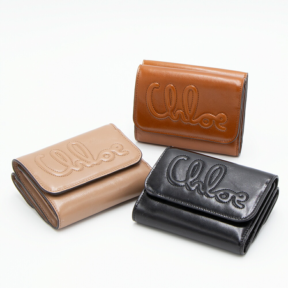 楽天市場】【アウトレット】クロエ CHLOE 3つ折り財布(小銭入れ付き