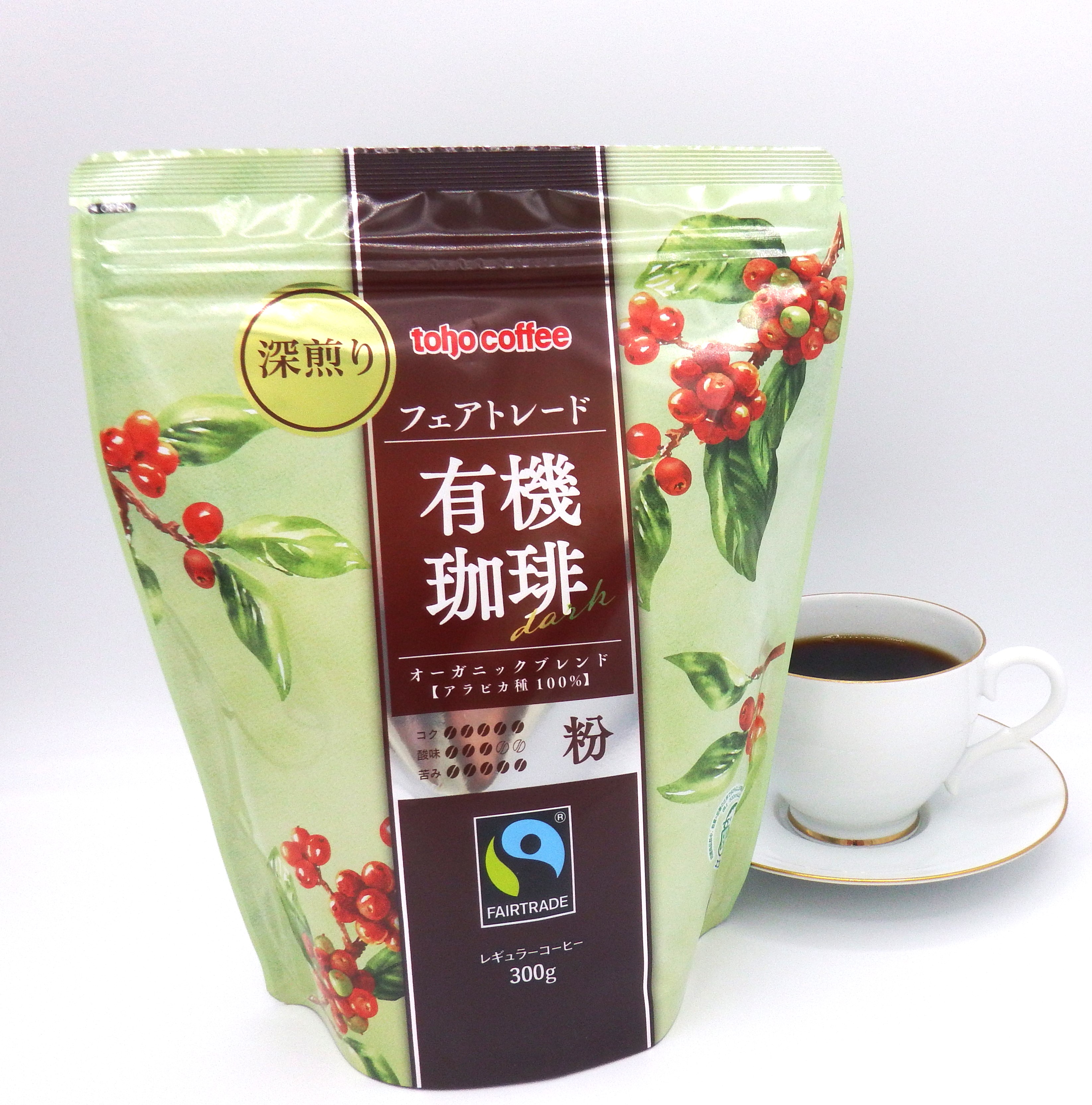 楽天市場】業務用レギュラーコーヒーフェアトレード有機珈琲ダーク 粉