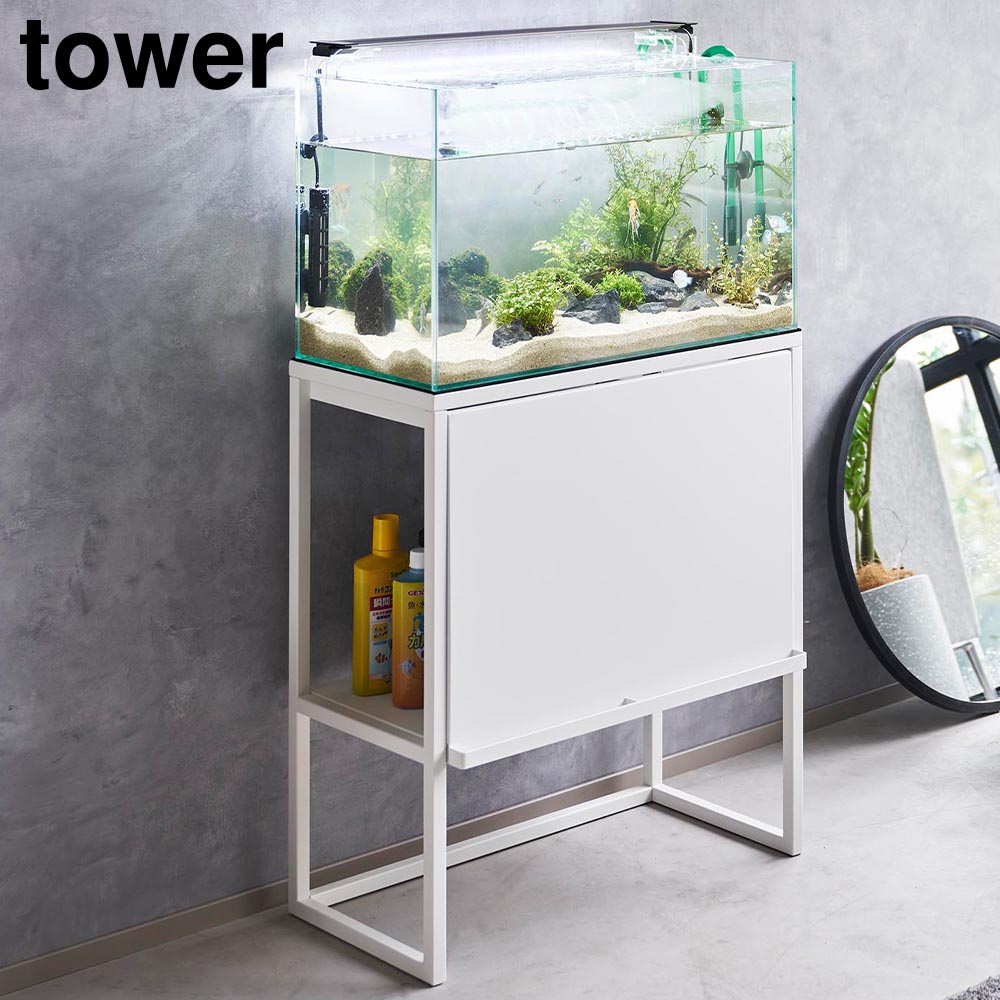 特注 水槽台 キャビネット 15cmキューブ4連用 特注 水槽台