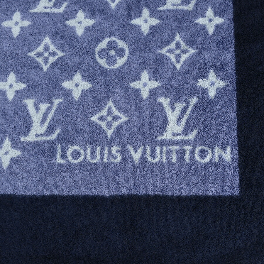楽天市場】ルイヴィトン LOUIS VUITTON ビーチタオル モノグラム 大判