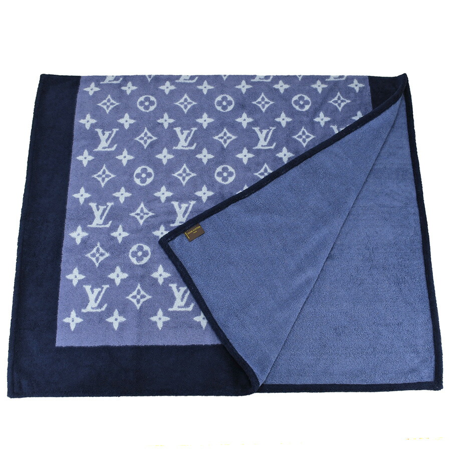 楽天市場】ルイヴィトン LOUIS VUITTON ビーチタオル モノグラム 大判