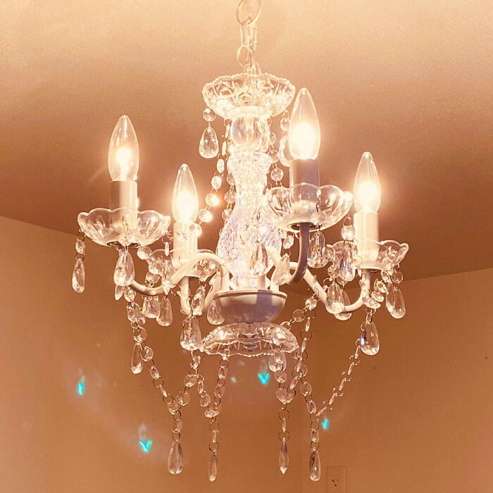 ✨J urimさま✨SALE‼️70年代 昭和レトロ ポップなシャンデリア 4灯