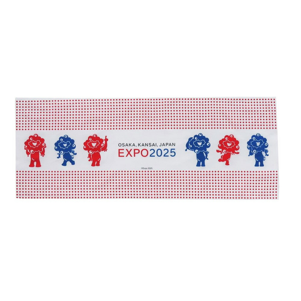 葛飾北斎＆ミャクミャク 絵てぬぐい2枚セット【大阪万博限定】 大阪