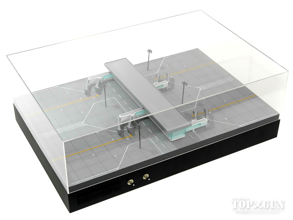 空港ジオラマ模型 DeltaGroove 1514 terminal 1/400 空港ジオラマ模型