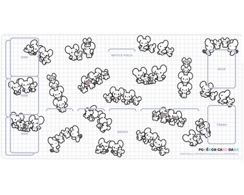 楽天市場】ポケモンカード ラバープレイマット イッカネズミ 【中古