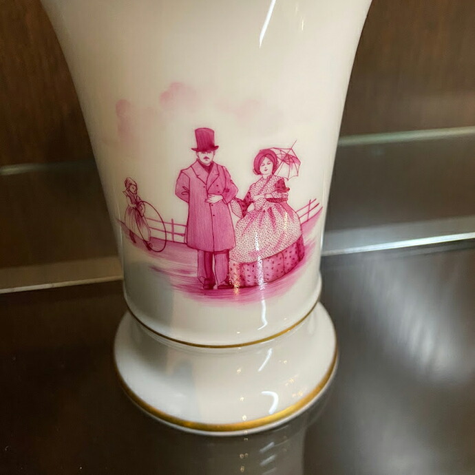 楽天市場】ヴィンテージ 花瓶 Hochst ヘキスト 一部ハンドペイント