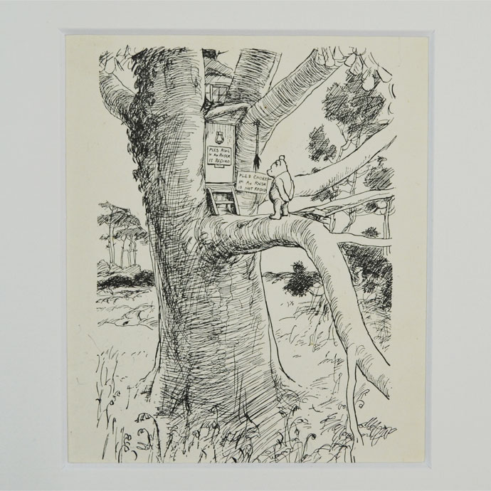 新品☆くまのプーさん Winnie the Pooh イーヨ 油絵風 額縁 新品☆くま