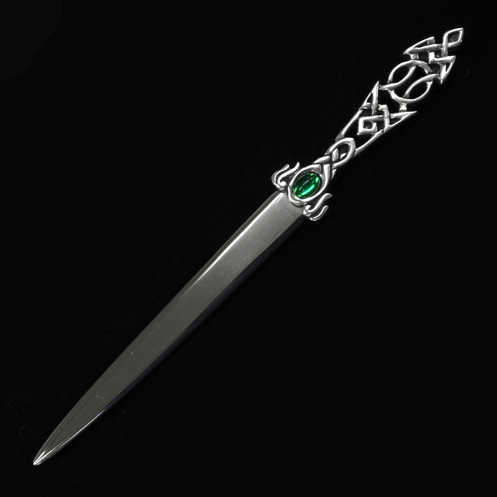 楽天市場】英国製 ピューター ペーパーナイフ オープンケルティック