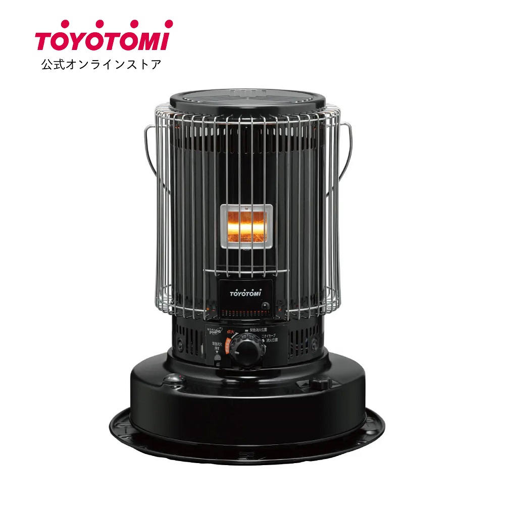 ☆トヨトミ自然通気形開放式石油ストーブKSA-120B☆燃料消費量0.65L/h