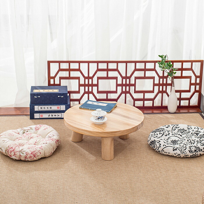 楽天市場】☆ ちゃぶ台 丸型 和風卓袱台 丸形 チャブ台 ちゃぶ台 丸型