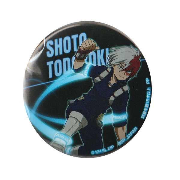 楽天市場】僕のヒーローアカデミア 轟焦凍 缶バッジの通販