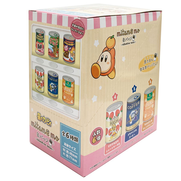 星のカービィ アニメ 当時物 缶バッジ 6種類セット まとめ売り 楽天