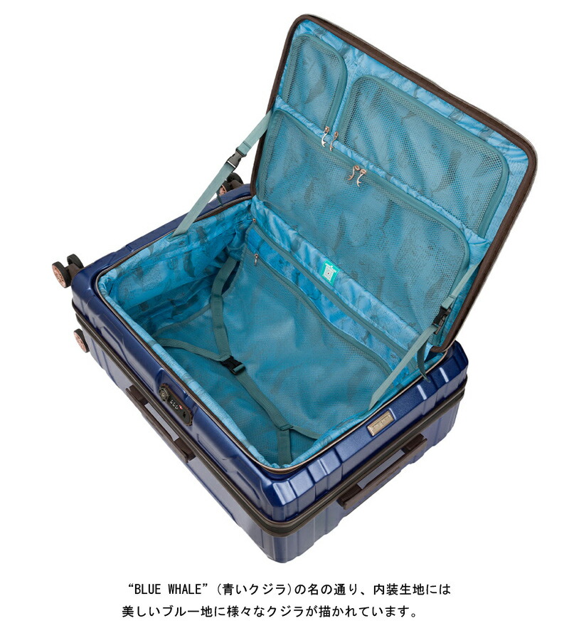 blue-bleu-bleue ブルーブルーブルー ストライプキャリーバック