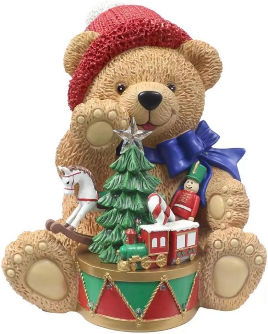 楽天市場】テディベア クリスマス デコレーション 高さ34cm 置物 人形