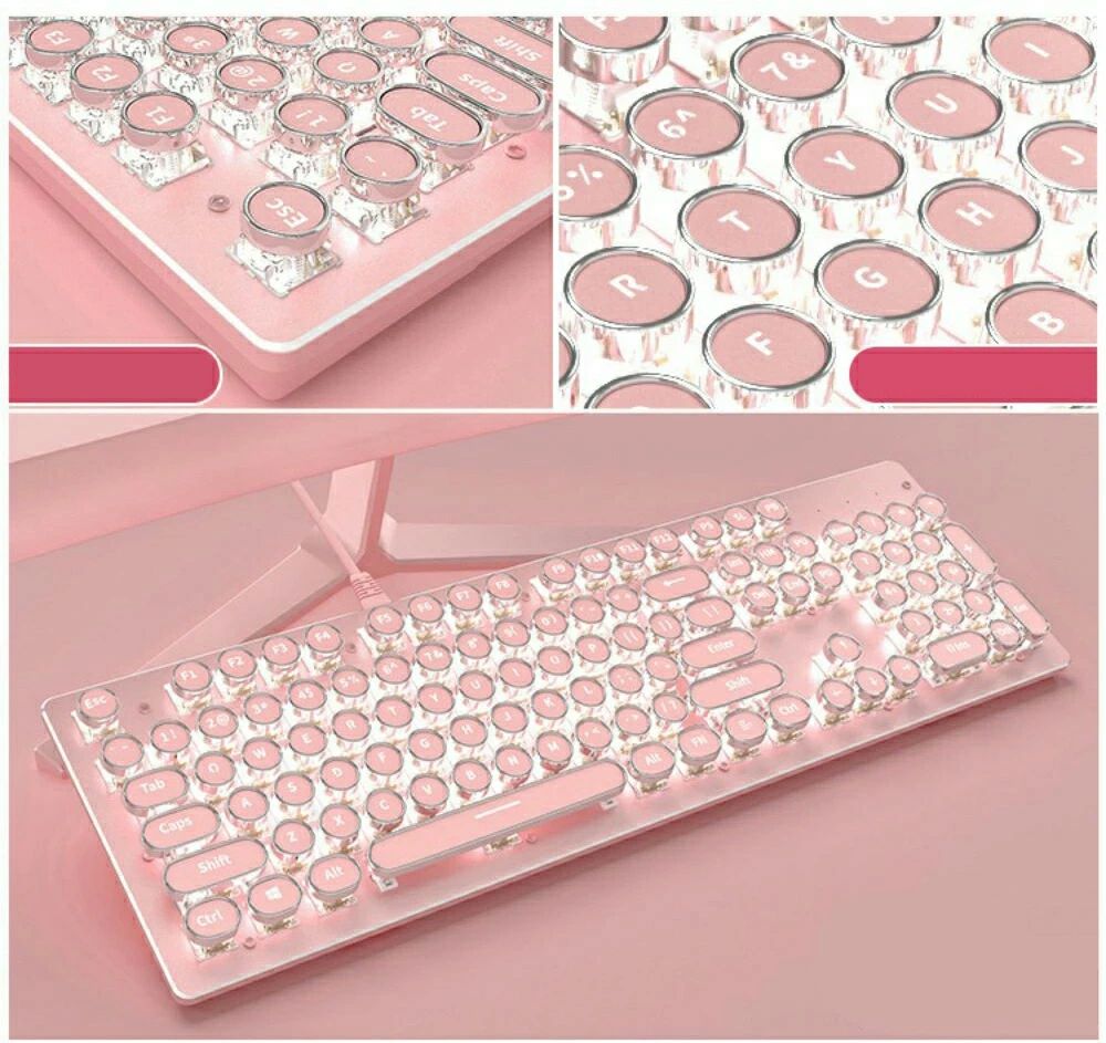 キーボード かわいい ピンク 打鍵音 キーボード かわいい ピンク 打鍵