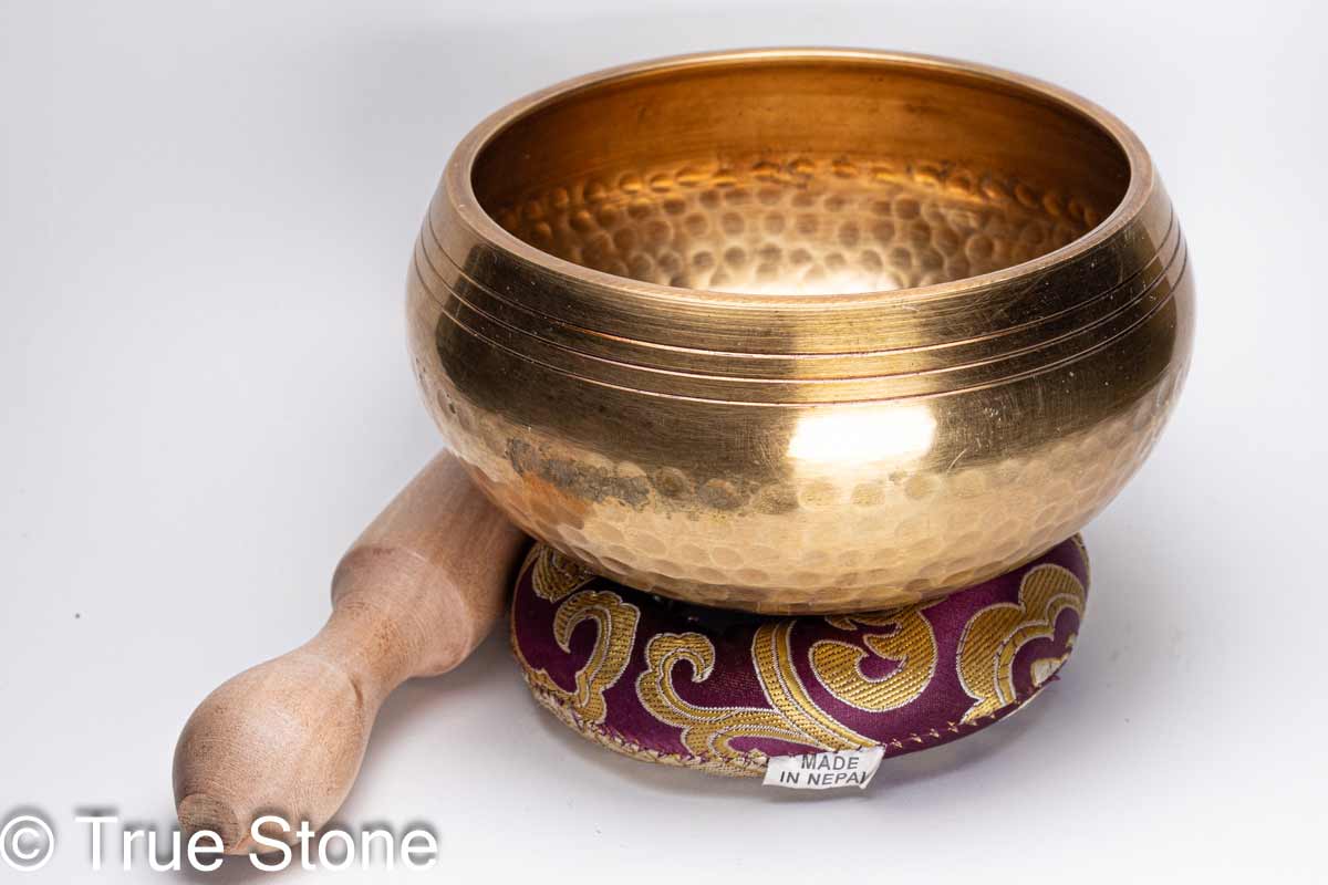 楽天市場】ネパール製 シンギングボウル 558g スティック シンギング