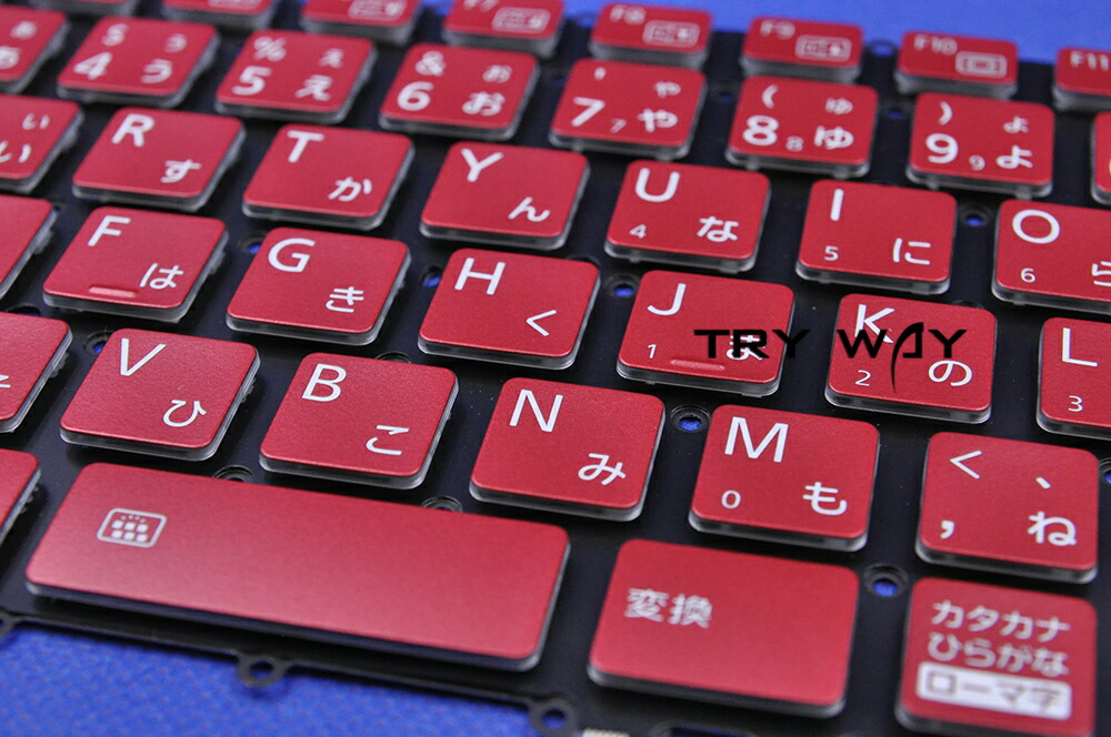 富士通 ノートPC レッド 日本語キーボード ACアダプター付