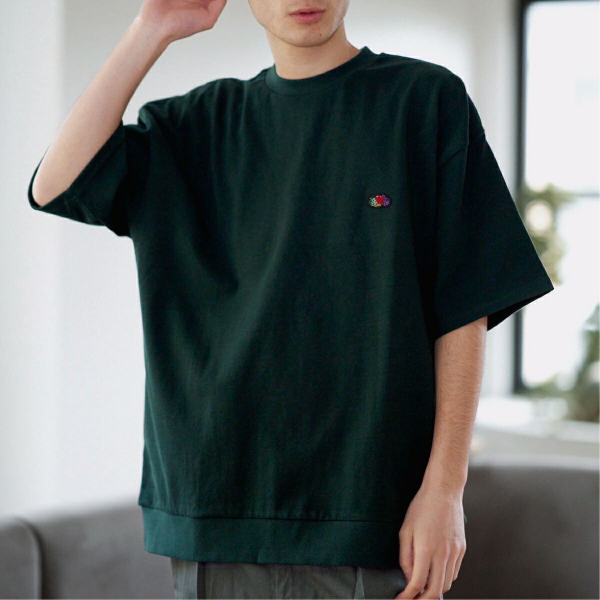 楽天市場】tシャツ メンズ 半袖 FRUIT OF THE LOOM BLACKEDITION HEAVY