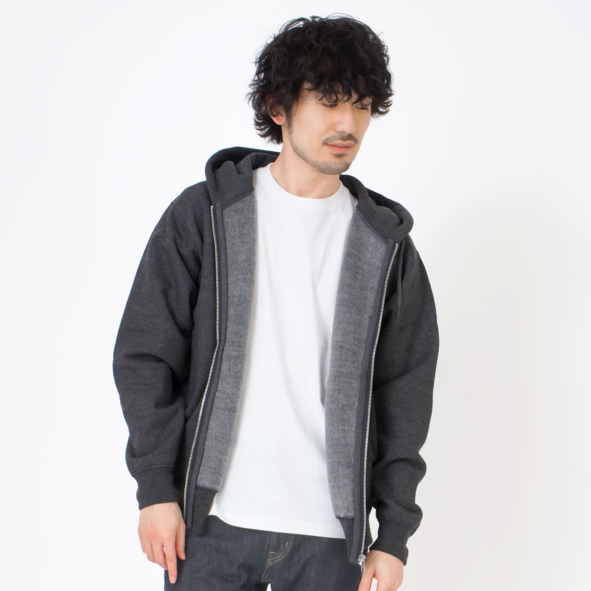 楽天市場】パーカー メンズ 無地 CROSS STITCH クロスステッチ 15.6oz