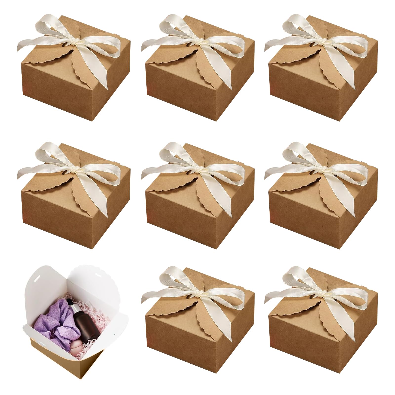 楽天市場】【当日出荷】ギフトボックス 8枚セット ラッピングボックス