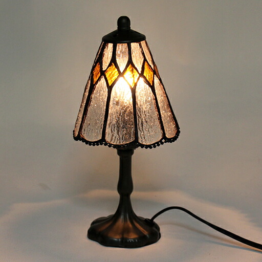 楽天市場】ステンドグラスランプ ブラウン ダイヤ（菱形🔶