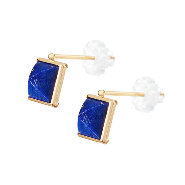 楽天市場】K10イエローゴールドラピスラズリピアス : ジュエリーツツミ