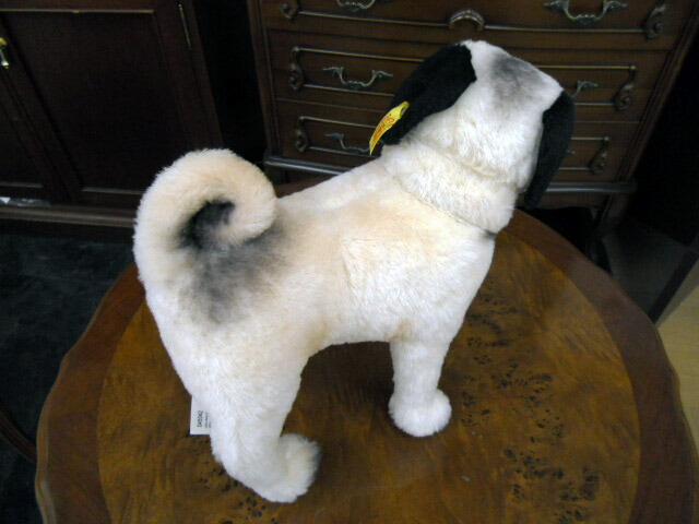 楽天市場】シュタイフ(Steiff)パグのリエルーぬいぐるみ : わたしの器