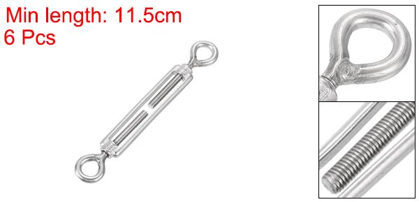 楽天市場】uxcell 6個セット M5 アイ・アイ ターンバックル ワイヤー