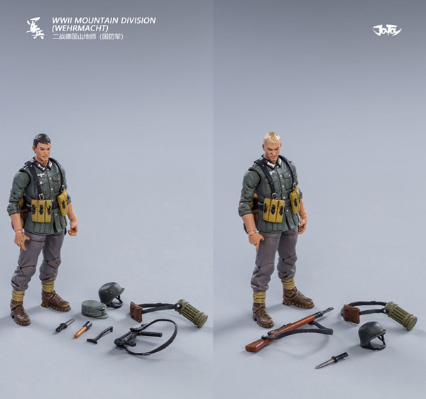 楽天市場】【JOYTOY】JT0456 1/18 WW2 Mountain Division (Wehrmacht