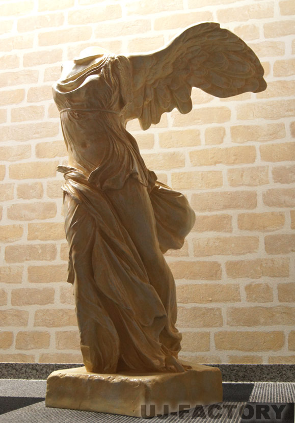 楽天市場】迫力の1050mm！サモトラケのニケ像（FRP製） 勝利の女神