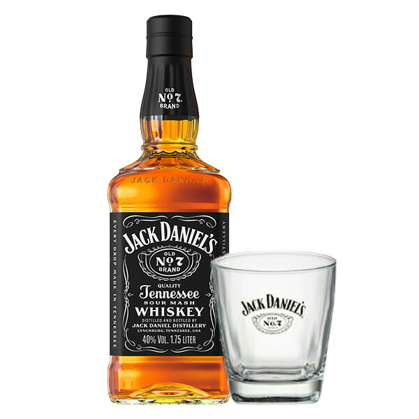 楽天市場】【正規品 1750ml ロックグラス付】ジャック ダニエル